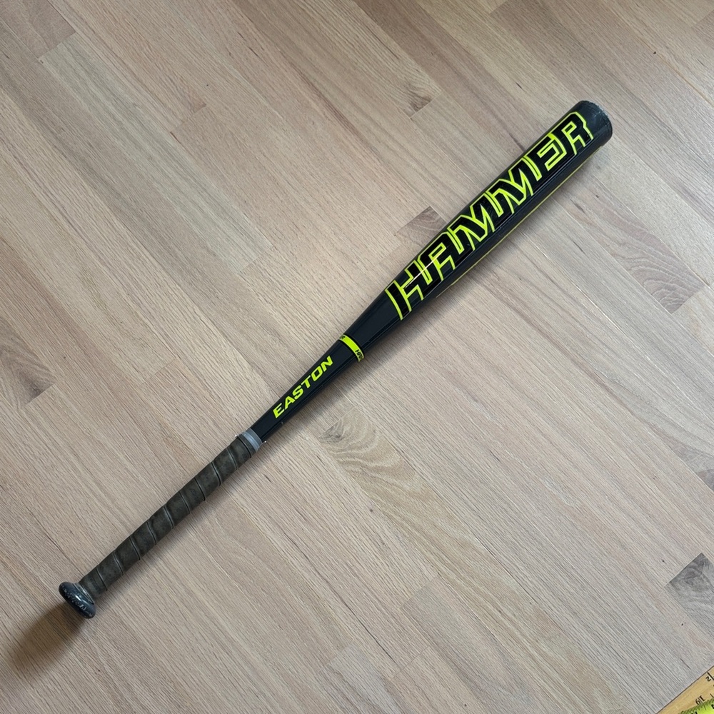Easton Hammer Baseball Bat - Black and Neon Yellow